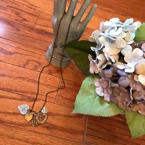 🛍Full of heart 🛍♥️ metal necklace 36”